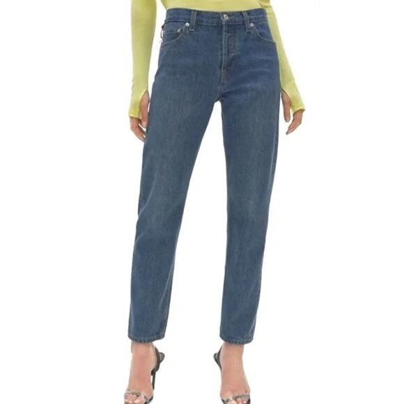 Helmut Lang Classic Straight Mid Wash Jeans Size: 30 NEW - Picture 1 of 10
